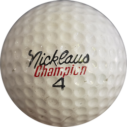 Nicklaus Champion Golf Ball